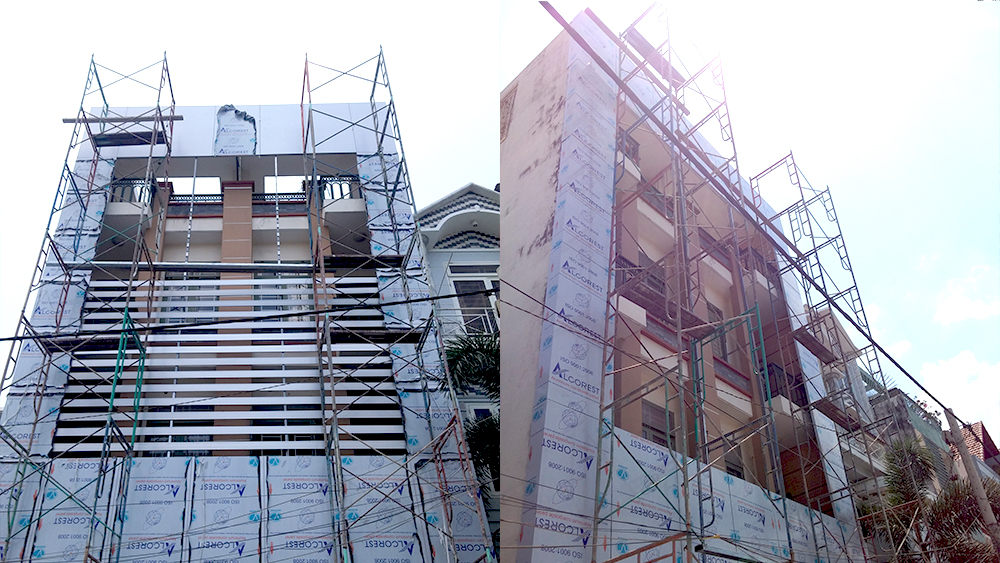 Dịch vụ thi công tấm ốp Alu